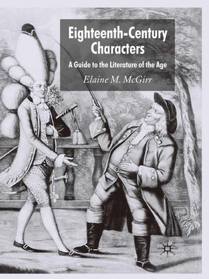 cover image of Eighteenth-Century Characters